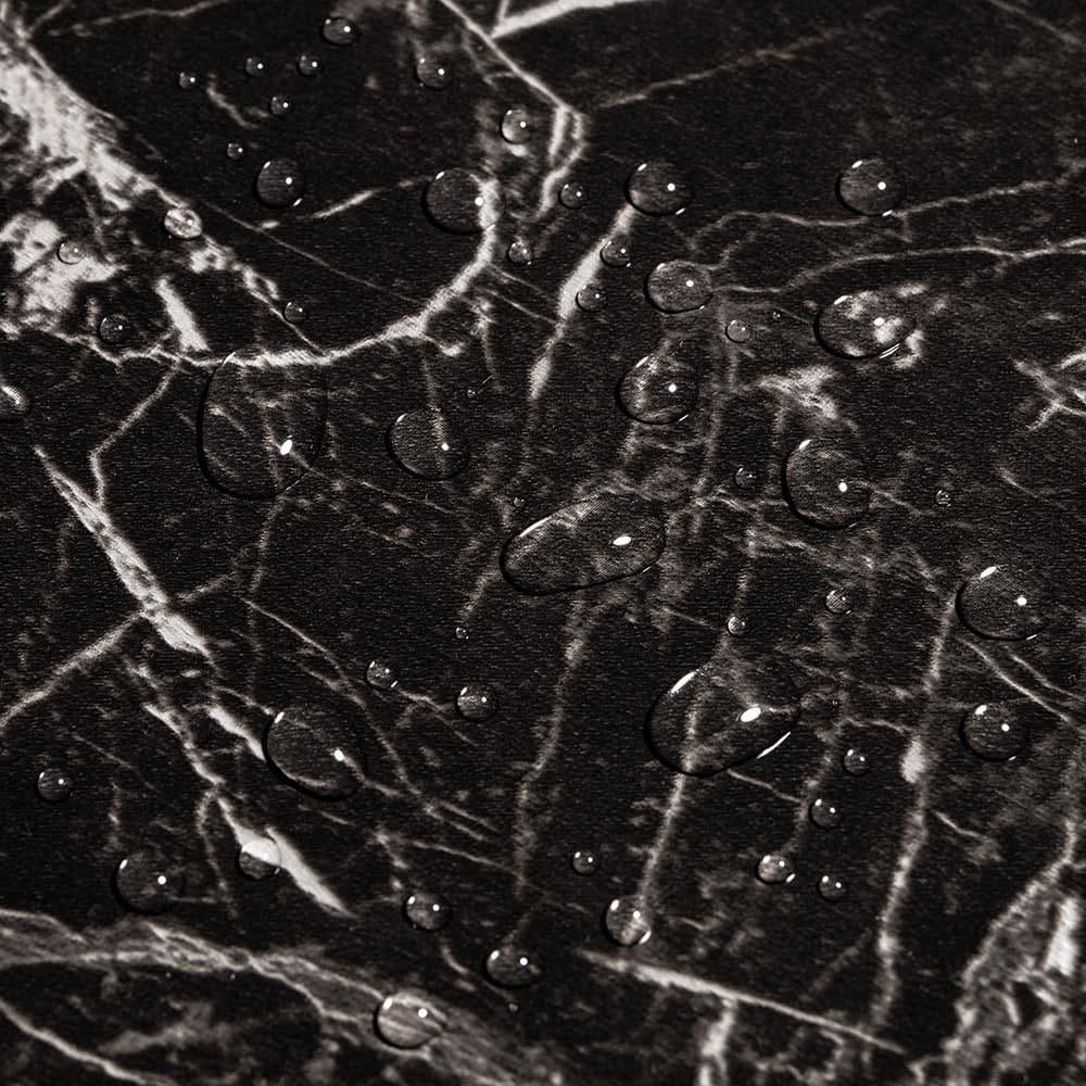 Плитка виниловая самоклеящаяся Sticker Wall черный мрамор 600х300х1,5 мм (СВП 106)