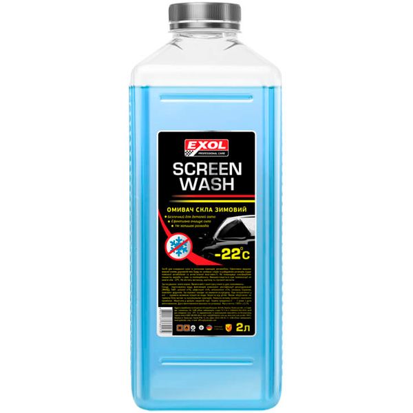 Омивач скла EXOL нейтральний зима -22°С 2л 