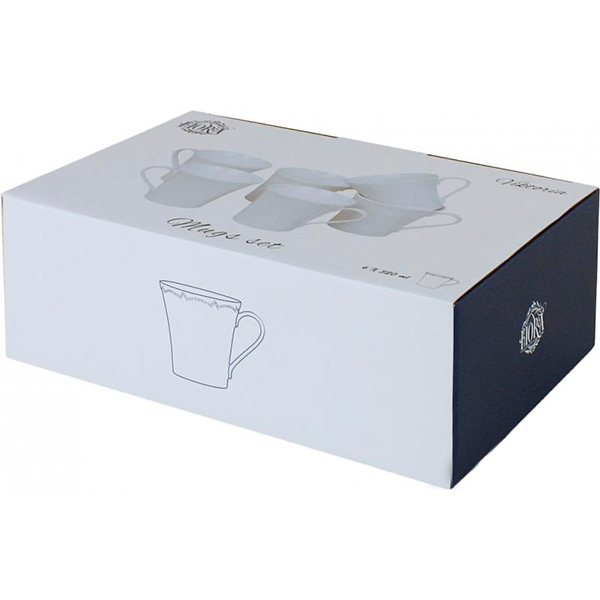 Набор чашек Fiora Viktoria 320 мл 6 шт