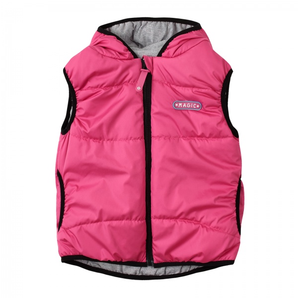 Жилет дитячий для дівчаток Соня р.128 фуксія Ш211 