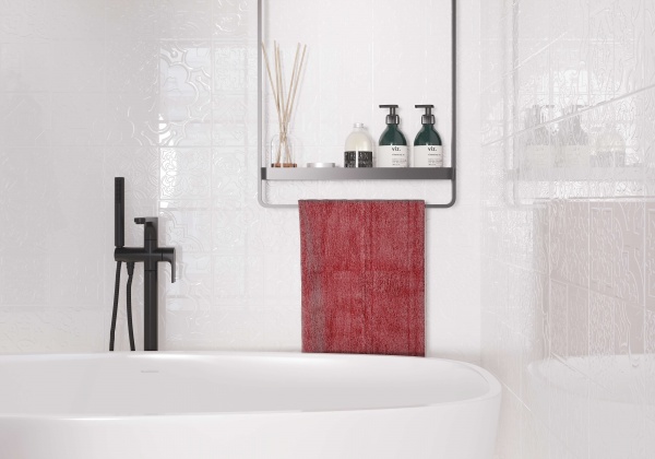 Плитка Golden Tile Tutto Bianco білий G50051 300х600 