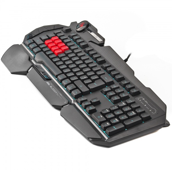 Клавиатура игровая A4Tech (B318 Bloody (Black) LK Black) 8 Light strike black 