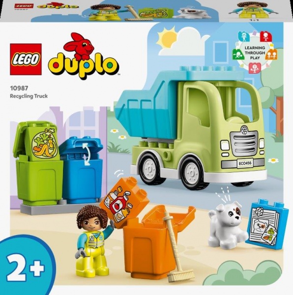 Конструктор LEGO DUPLO Мусороперерабатывающий грузовик 10987