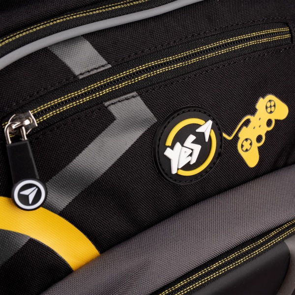 Ранец полукаркасный YES Sport S-96 Never Quit черный