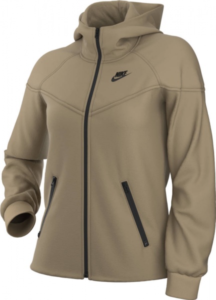 Джемпер Nike W NSW TCH FLC WR FZ HDY FB8338-276 р.XL бежевий