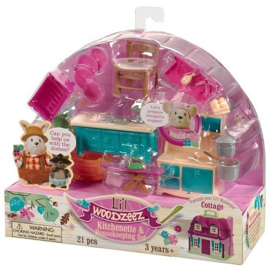 Игровой набор Li'l Woodzeez Кухонька и подсобная 6125Z 