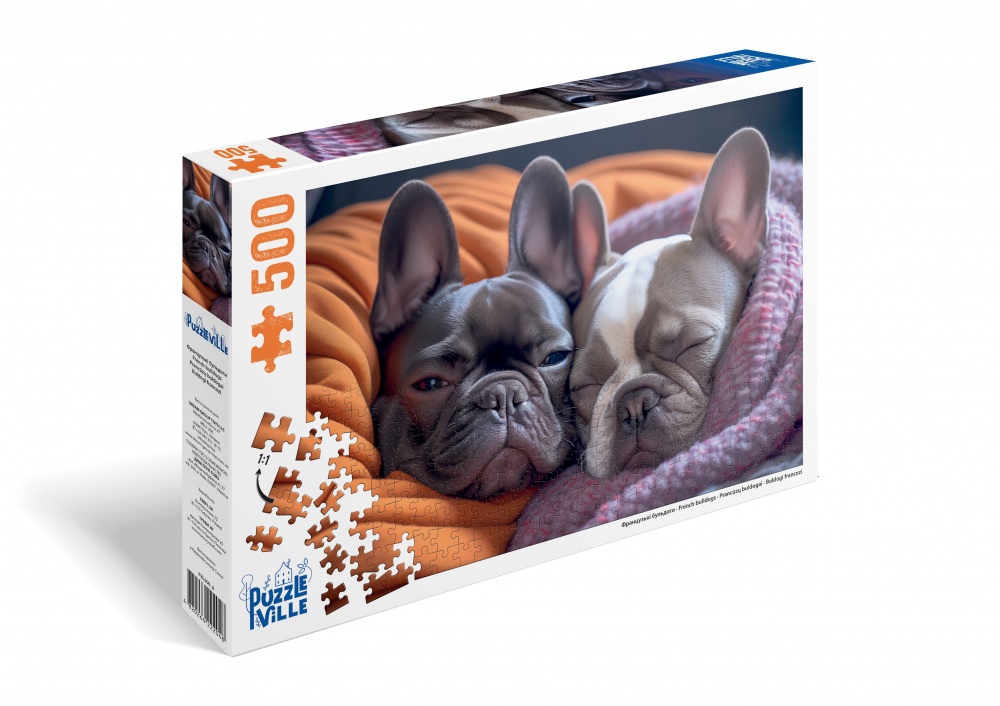 Пазл PUZZLEVILLE Французские бульдоги 500 элементов PZL500_8