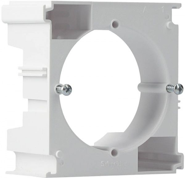 Коробка для зовнішнього монтажу Schneider Electric ASFORA набірна білий EPH6100221