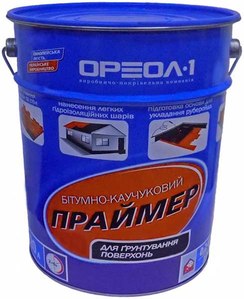 Праймер бітумний Ореол 133 9 кг