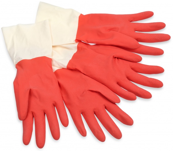 Перчатки латексные SPONTEX PERFECT LIGHT стандартные крепкие р.L 2 пар/уп. 