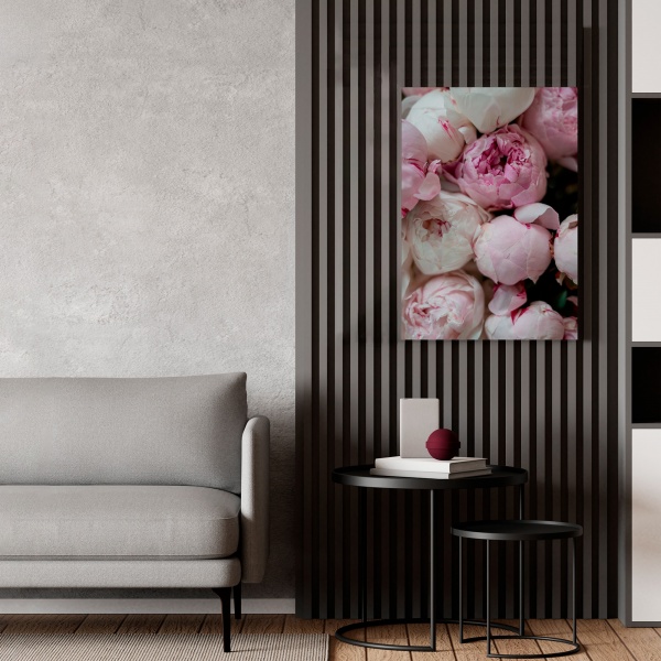 Картина на холсте Пионы 70x50 см WS Holst 14082215,2 