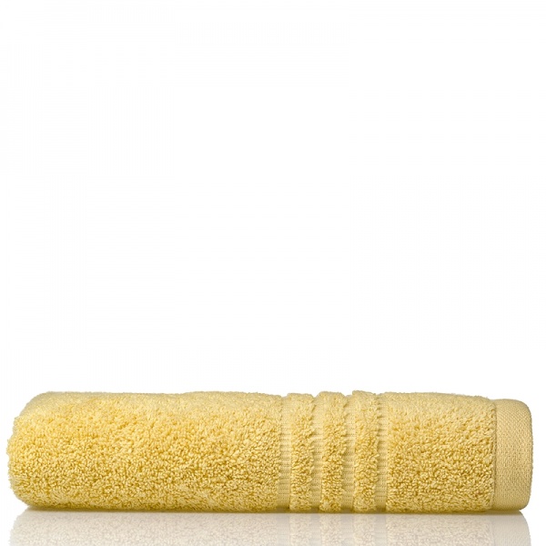 Рушник махровий Leonora 70x140 см жовтий Kela 