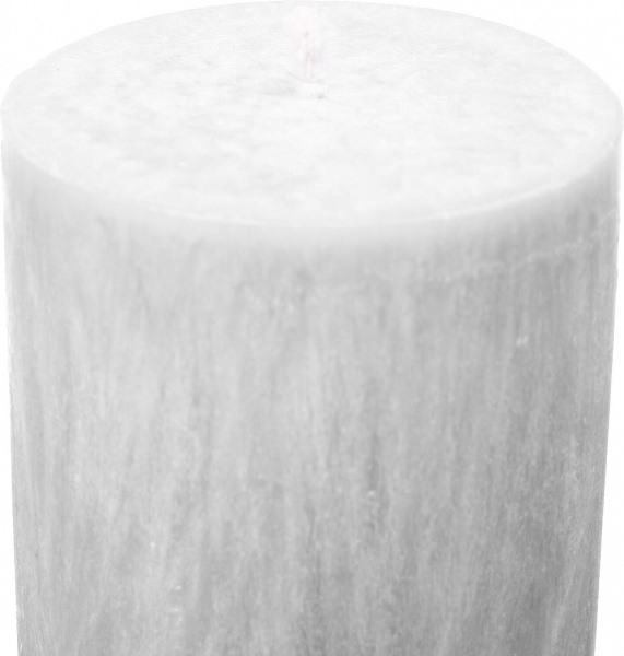 Свічка Циліндр пальмова біла 6х15 см ТМ FAYNE