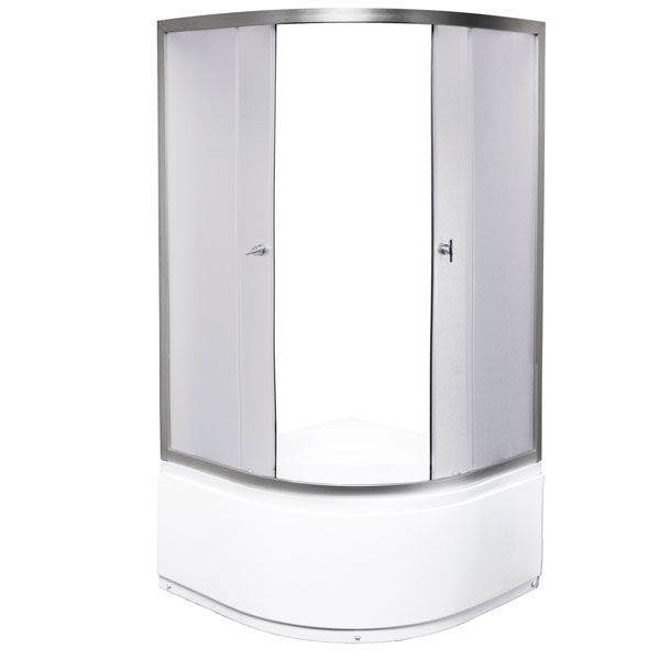 Душевая кабина UP! (Underprice) HK-8140 Q 800x800x1950 профиль сатин, стекло pear