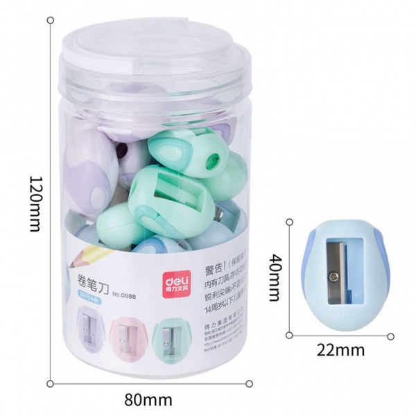 Точилка круглая 0588 Deli