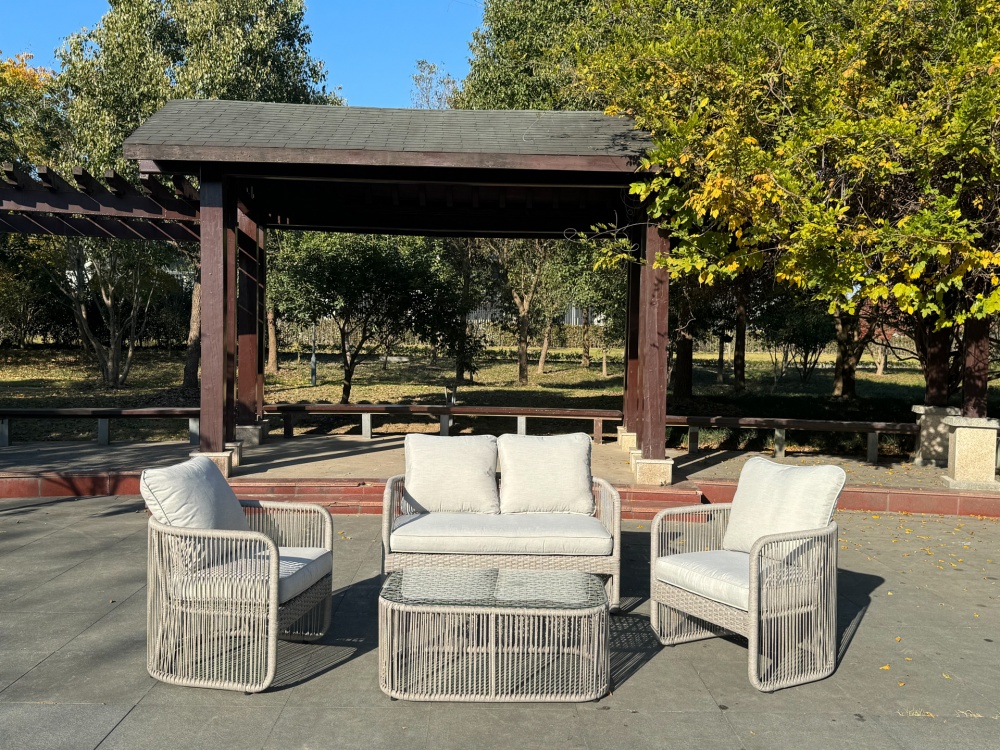 Комплект мебели Bella Vita из искусственного ротанга Мальта светло-бежевый