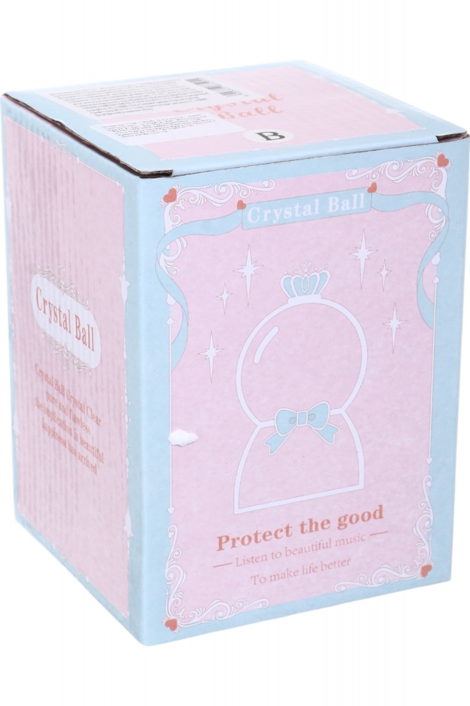 Декорація новорічна JM2118YC куля-LED Sweet Dreams 12.5 см