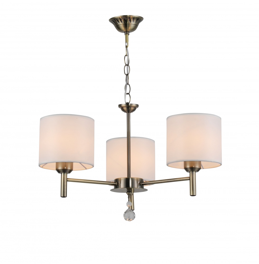 Люстра Sensio Gras 3x40 Вт E27 бронза LS-07236/3AW-E2740W