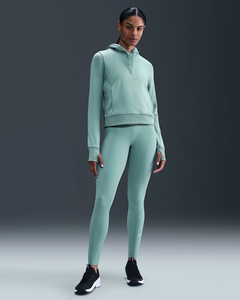 Лосини W NK DF ONE HR TIGHT WT IB9382-017 р.M зелений