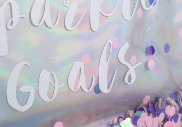 Пенал шкільний Sparkle Goals сріблястий