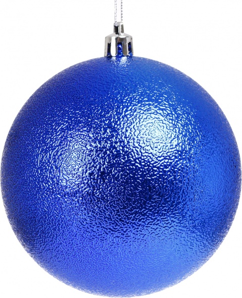 Набор елочных шаров рельефных d 100 мм 4 шт./уп.