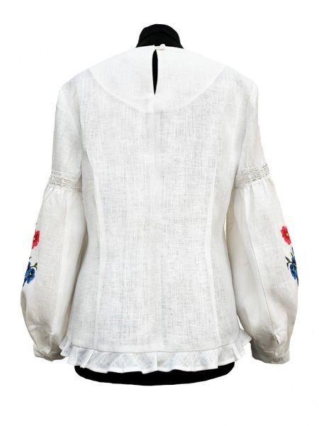 Блуза Галерея льна Светлана р. 50 белый 9081/50/101 