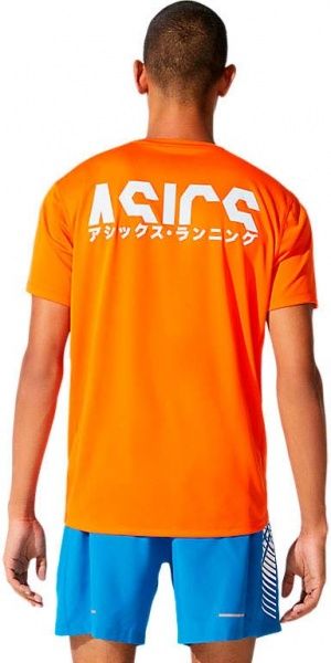 Футболка Asics KATAKANA SS TOP 2011A813-800 р.2XL помаранчевий