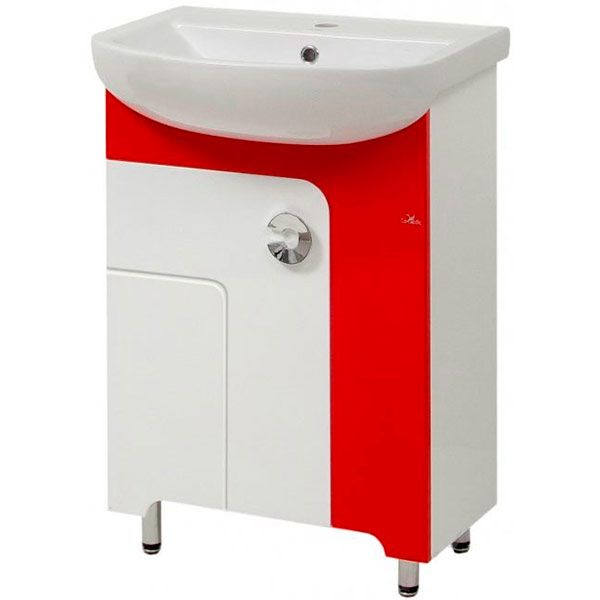 Тумба на ніжках Сансервіс Eliza 56 з умивальником Solas 56