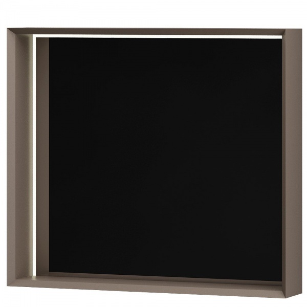 Зеркало со встроенной подсветкой Aquarius LORETTO 80x70 см fume mat 