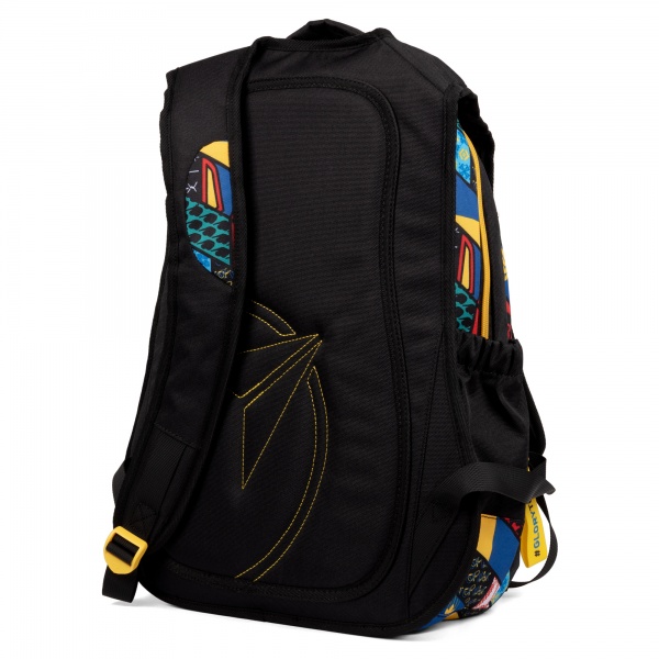 Рюкзак школьный YES Fashion T-133 Welcome to Ukraine черный