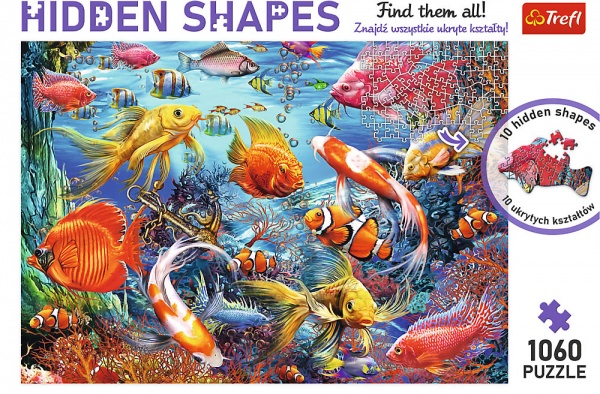 Пазлы Trefl Подводная жизнь 1060 элементов 10676