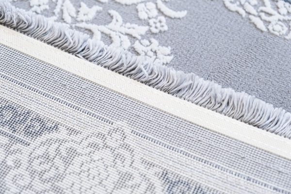 Килим Karmen Carpet GALERIA GL038G GREY/GREY 120x180 см D 