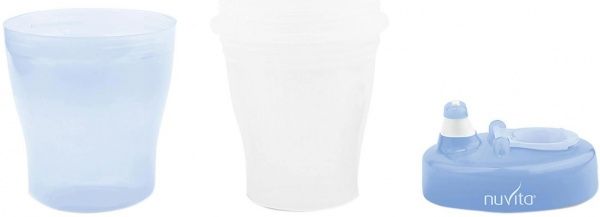 Поильник-непроливайка Nuvita Mimic 330 мл NV1433Blue