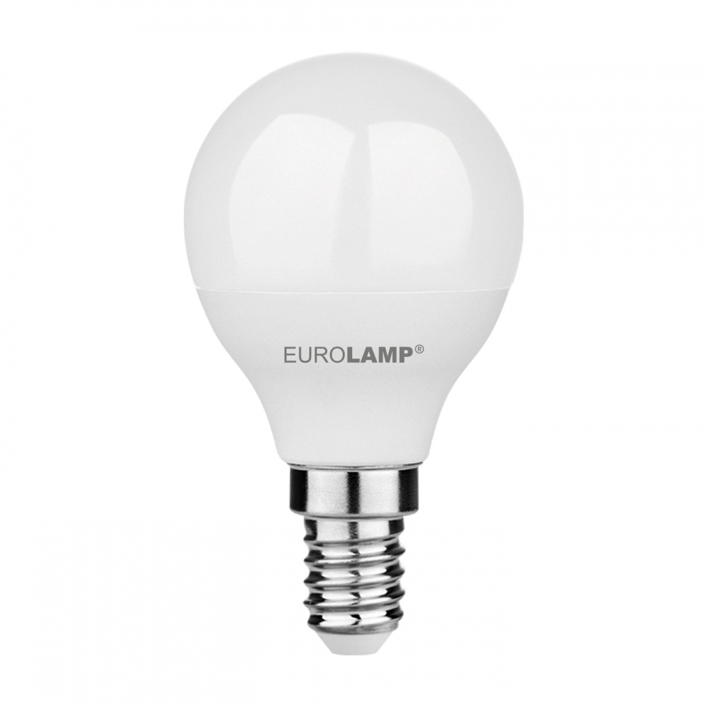 Лампа светодиодная Eurolamp ECO 7 Вт G45 матовая E14 220 В LED-G45-07143(P)