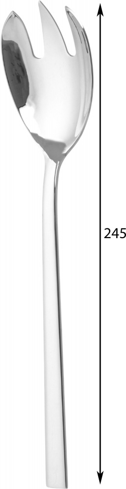 Вилка для салата Flamberg Premium Loft сервировочная