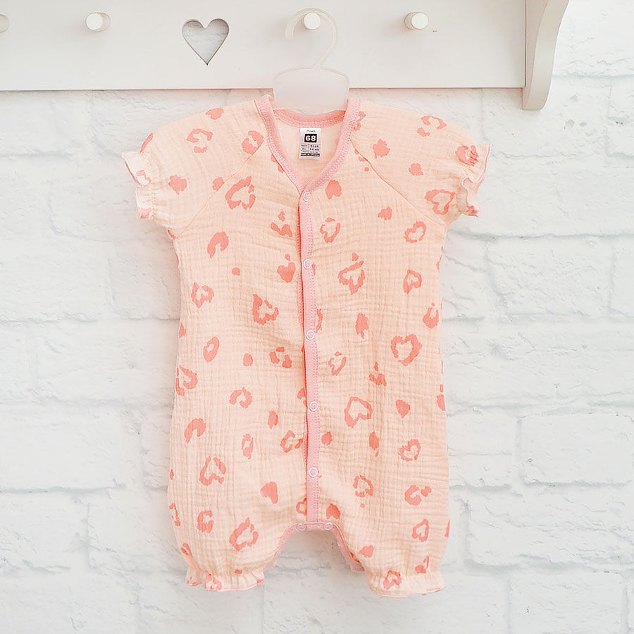 Песочник для девочки Blanka Лео на розовом р.74 розовый 110768