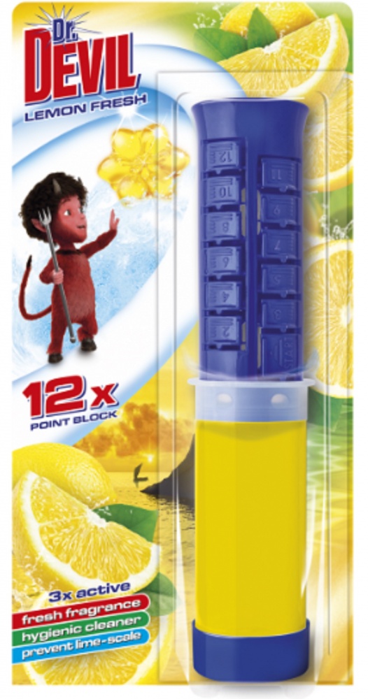 Диски туалетные Dr.Devil Lemon fresh 0,075 л