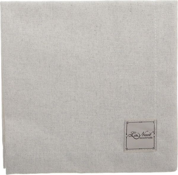 Серветка La Nuit Срібло 40x40 см бежевий/срібний 