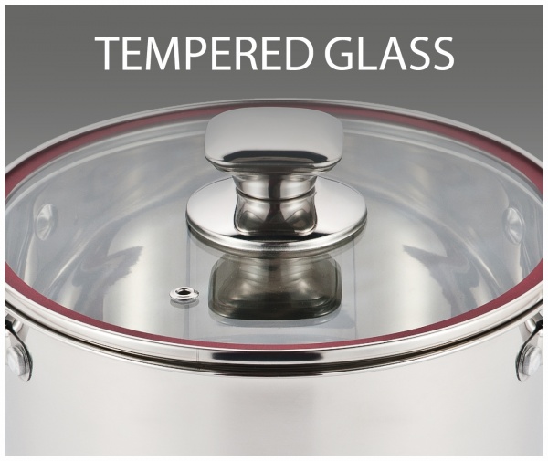 Кастрюля с крышкой 2 л 16 см Luxurios 26-238-038 Krauff