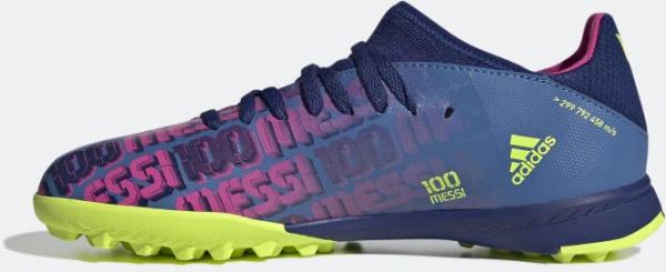 Cороконіжки Adidas X SPEEDFLOW MESSI.3 TF J FY6904 р.EUR 33,5 різнокольоровий