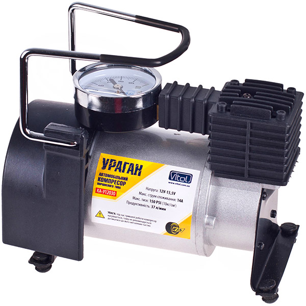 Компресcор автомобильный Vitol Ураган КА-У12030