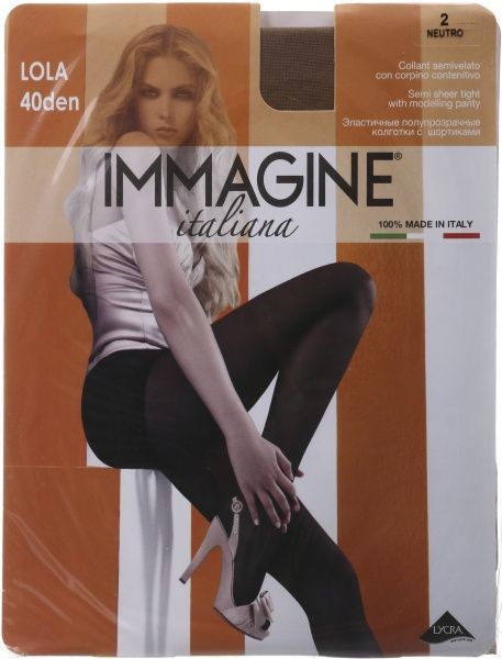 Колготки женские Immagine Lola 40 Den Nature р. 2 натуральный 1 шт. 