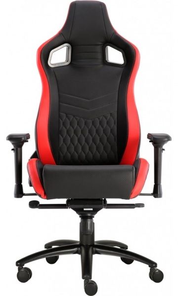 Крісло GT Racer X-0718 чорно-червоний 