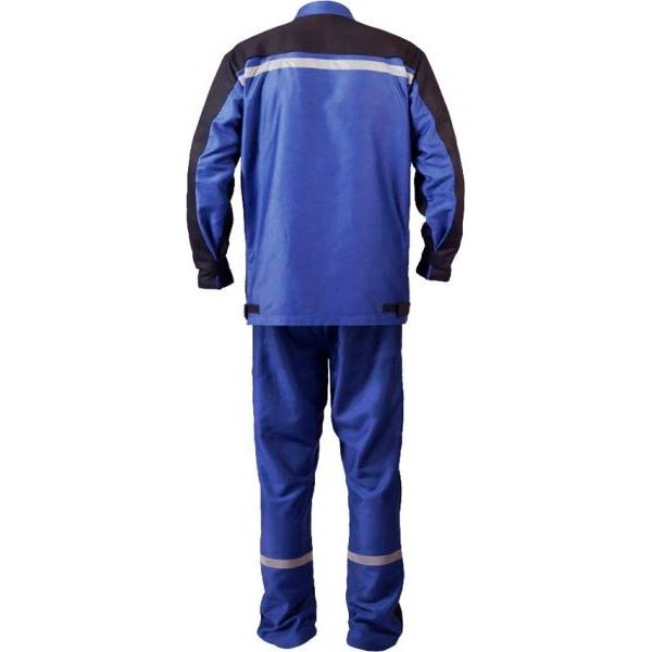 Костюм сварщика Trident Молескин р. L рост 5-6 черно-синий