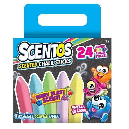 Набор мелков Scentos Яркое лето (24 шт./уп. с ароматом) 40079