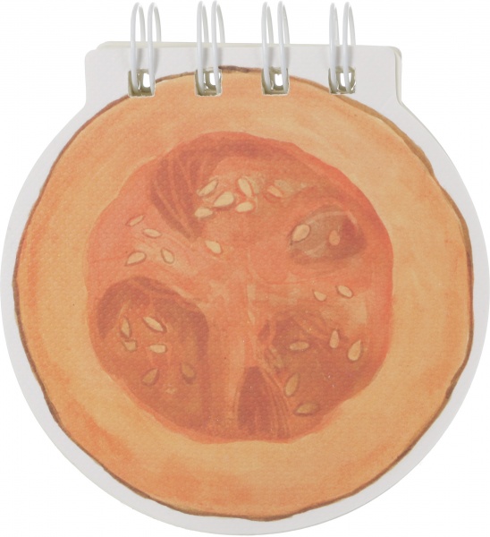 Блокнот дитячий овочі 9,3х9,3см 109 аркушів LG-21866