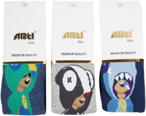 Колготки для мальчиков ARTI 300067р.80-92 серый 