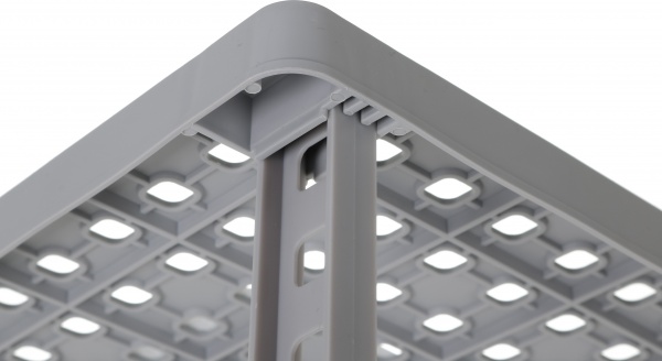 Этажерка Gonpa G-236 квадратная Raffy 20x258x258 мм