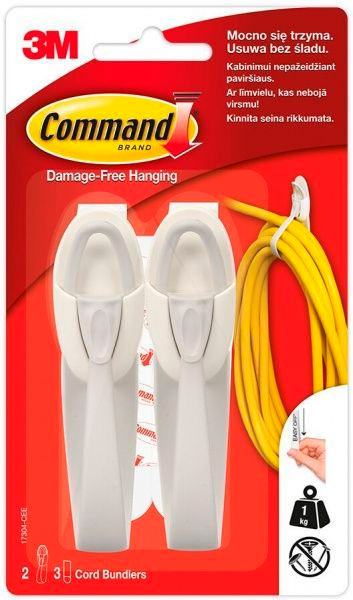 Держатель провода Command 2 шт. 17304