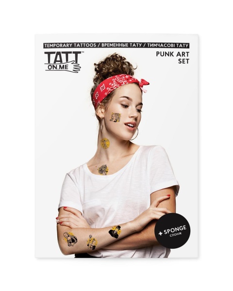 Тату тимчасове TATTon.me Punk Art set